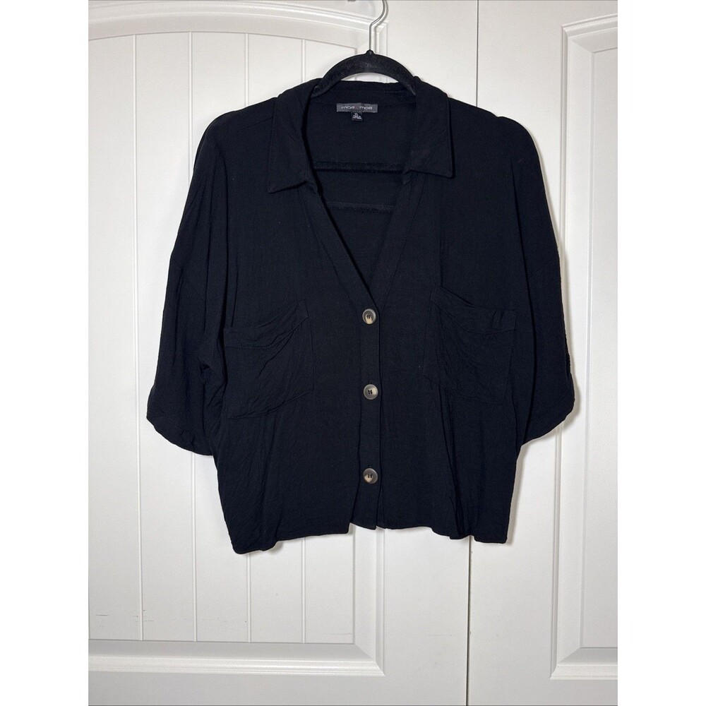 Moa Moa Blk Crop XL